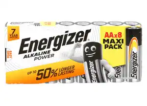 Energizer Alkaline-Batterien AA Mignon LR6