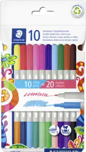 Staedtler Doppelfasermaler Twin Color