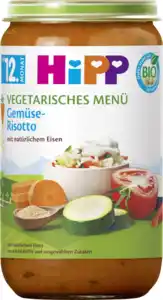 HiPP Bio vegetarisches Menü Gemüse-Risotto, 250 g