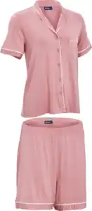 IDEENWELT Kurzarm Pyjama Set rosa Gr. L