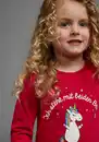 Bild 1 von KIDSWORLD Jerseykleid Einhorn mit Sprüchedruck