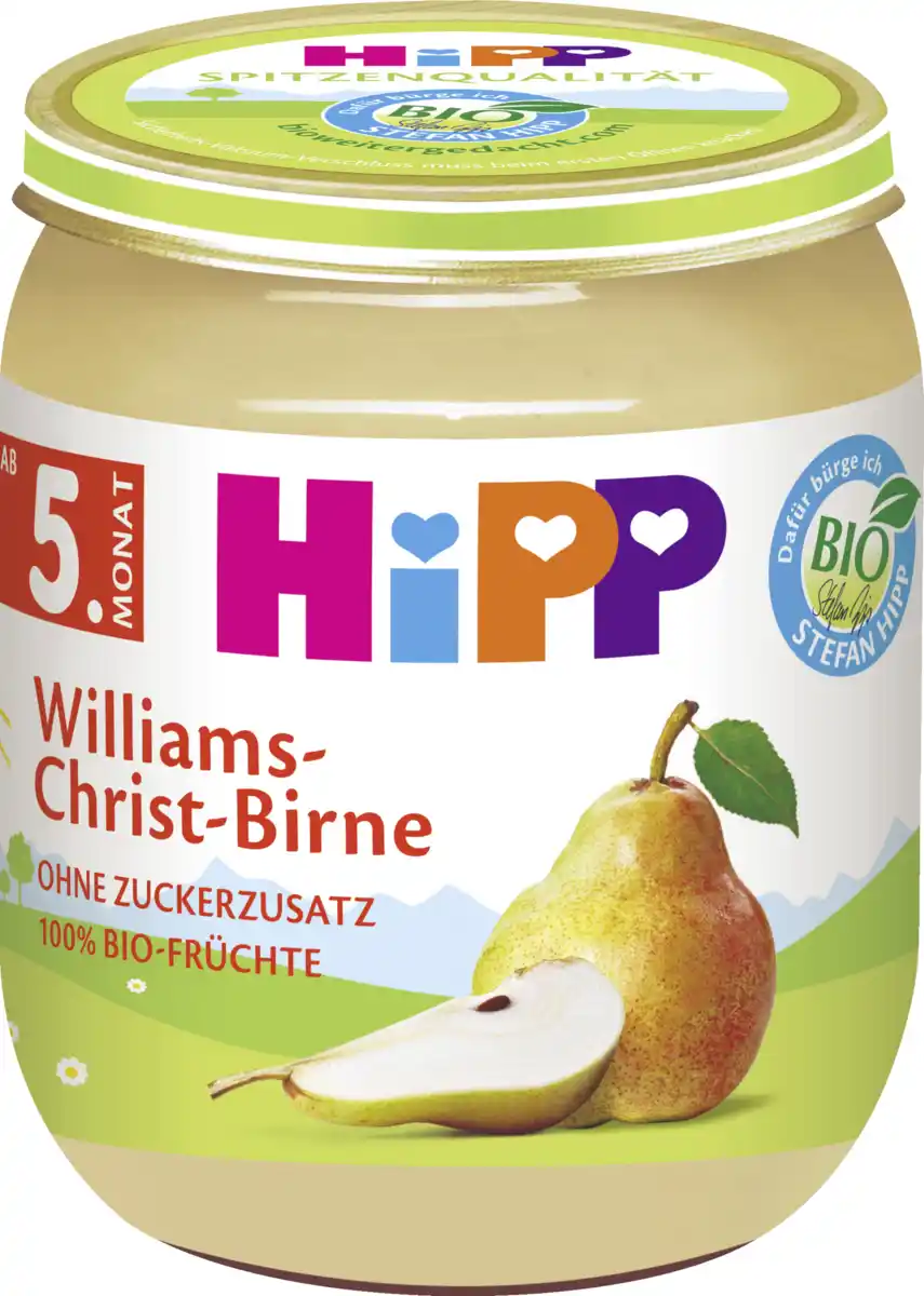 Bild 2 von HiPP Bio Früchte Williams-Christ-Birne, 125 g