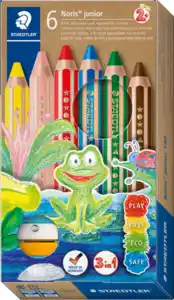 Staedtler Noris junior Buntstifte 6er