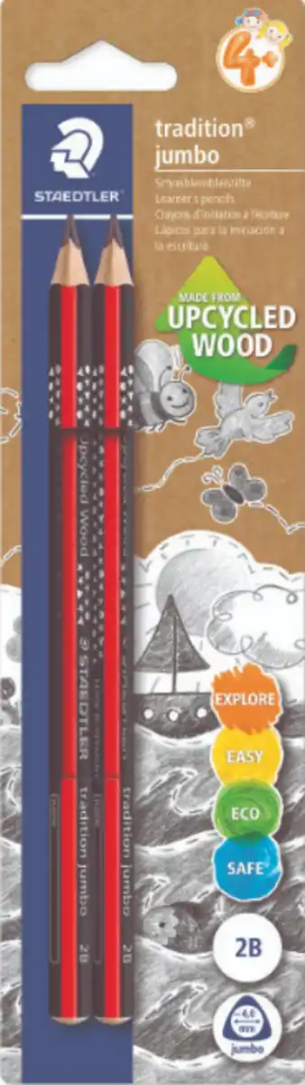 Bild 1 von Staedtler 2er Set Jumbo Lernbleistift