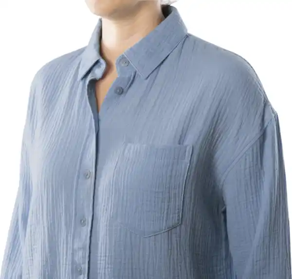 Bild 3 von IDEENWELT Musselin-Bluse Gr. M