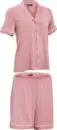 Bild 1 von IDEENWELT Kurzarm Pyjama Set rosa Gr. S