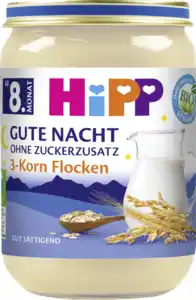 HiPP Gute Nacht 3-Korn-Flocken, 190 g