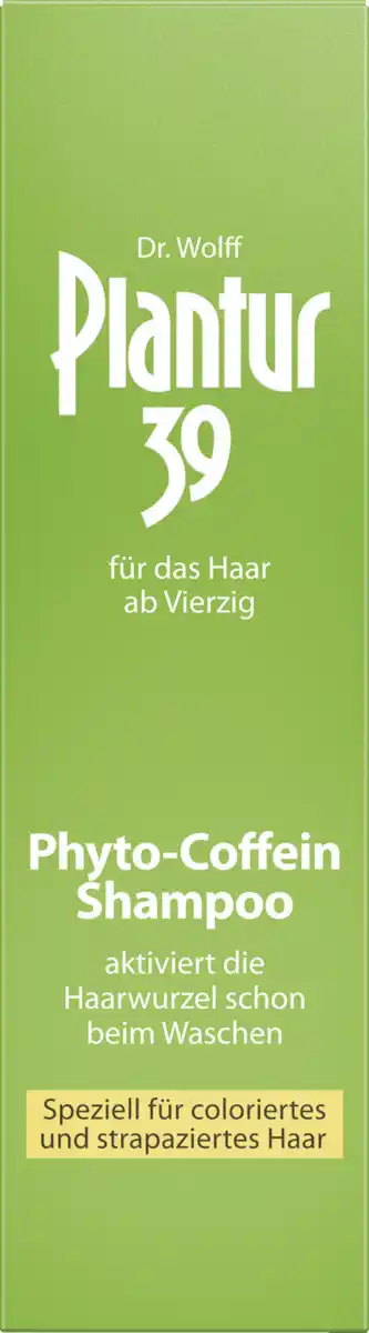 Bild 1 von Dr. Wolff Plantur 39 Coffein-Shampoo Color, 250 ml