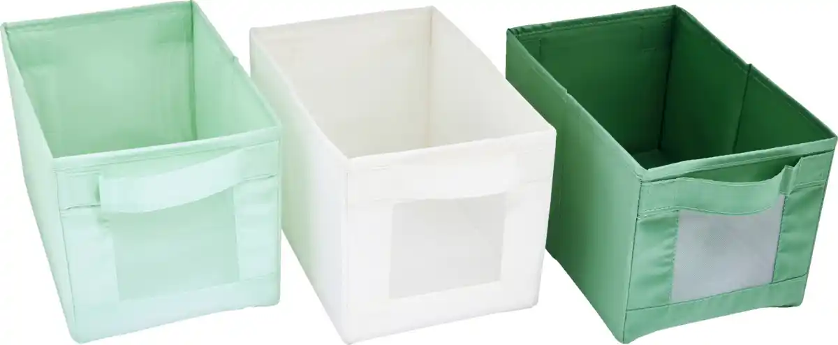 Bild 2 von IDEENWELT 3er Set Aufbewahrungsboxen