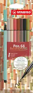 STABILO Pen 68 Nature Colors 8er Etui