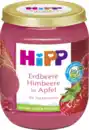 Bild 2 von HiPP Bio Erdbeere Himbeere in Apfel, 160 g