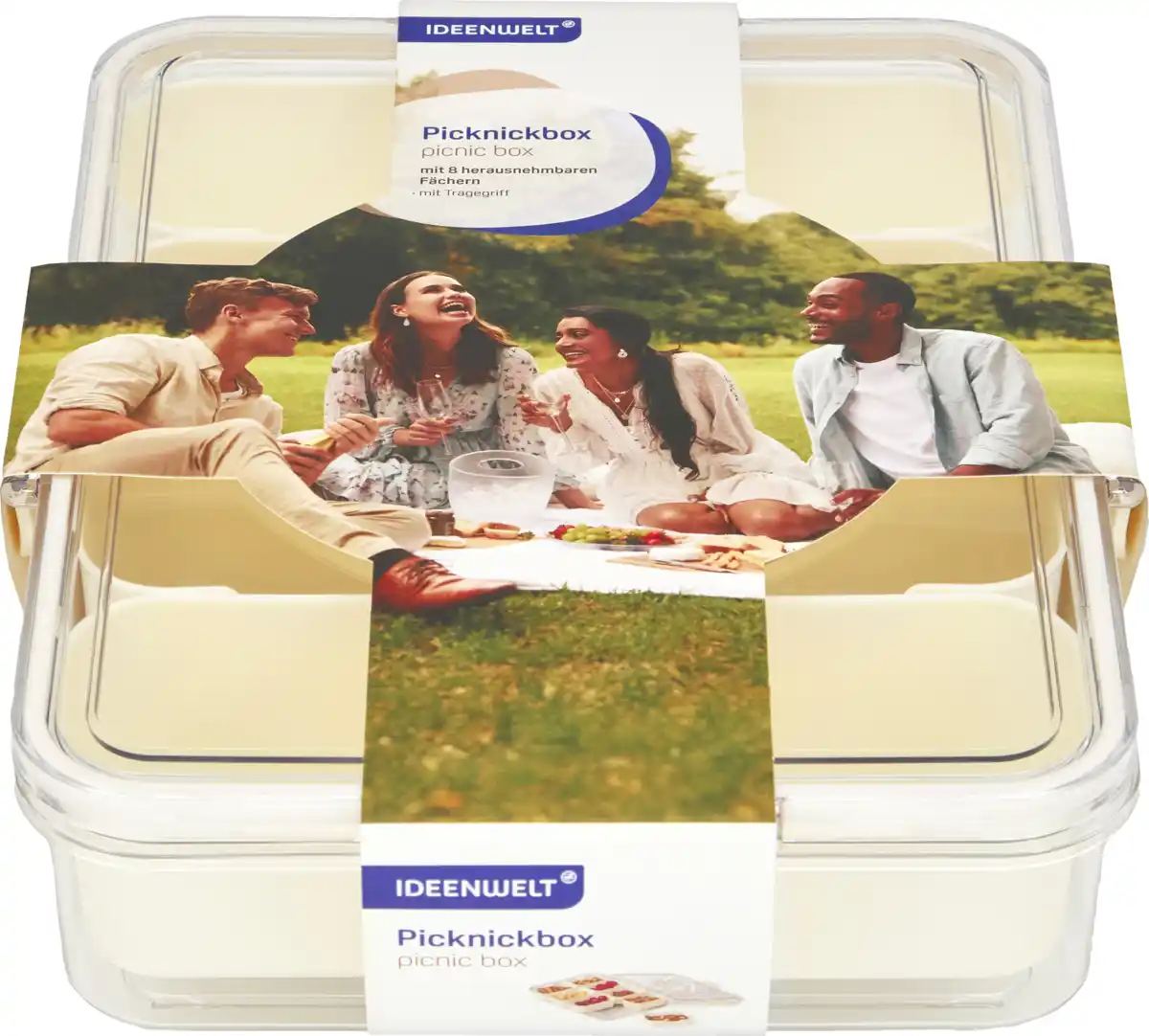 Bild 2 von IDEENWELT Picknickbox weiß