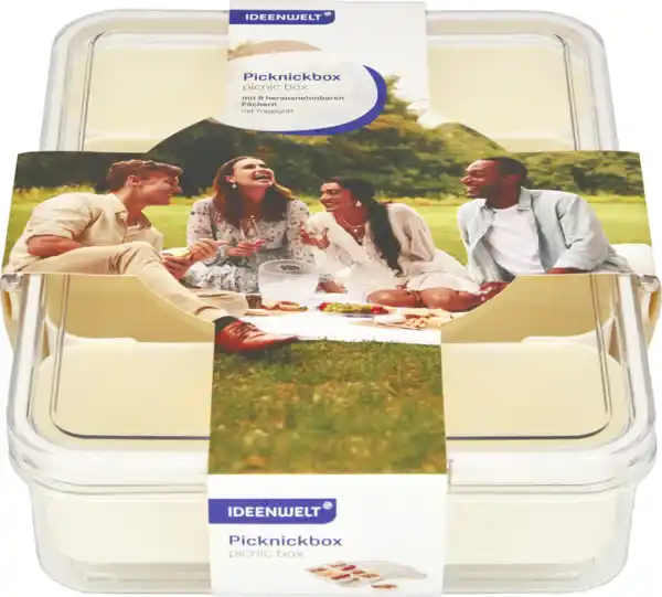 Bild 2 von IDEENWELT Picknickbox weiß
