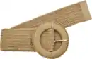 Bild 1 von IDEENWELT Gewebter Gürtel beige
