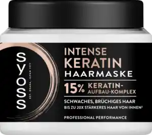 Syoss Intense Keratin Haarmaske, 400 ml