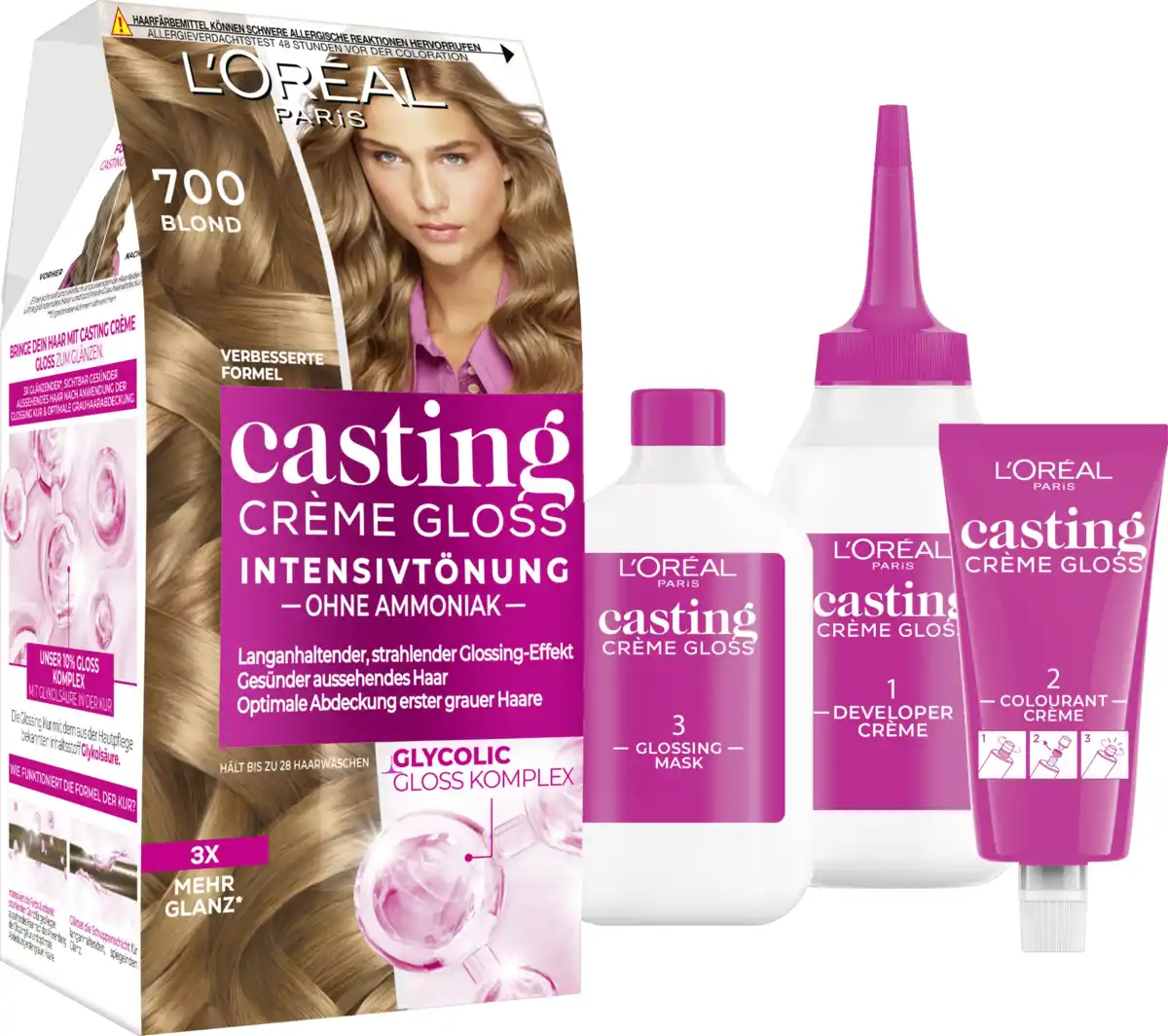 Bild 1 von L’Oréal Paris Casting Creme Gloss Pflegende Intensivtönung 700 Blond