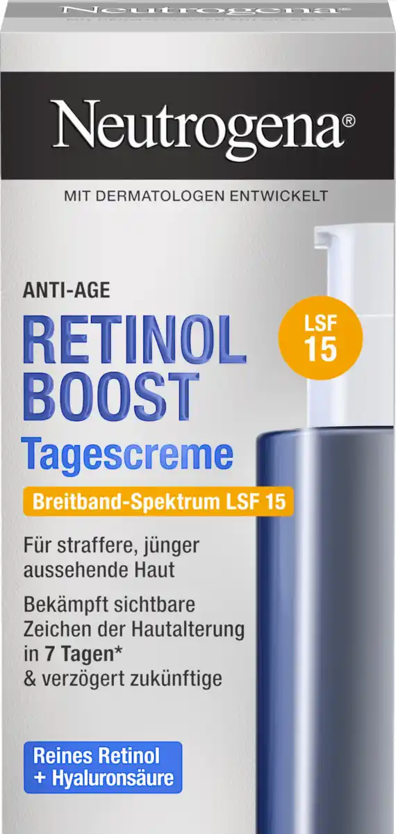 Bild 1 von Neutrogena Anti-Age Retinol Boost Tagescreme LSF 15, 50 ml