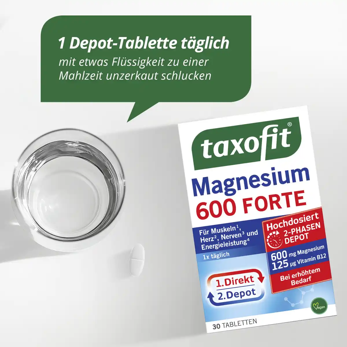 Bild 4 von taxofit Magnesium 600 Forte, 51,2 g