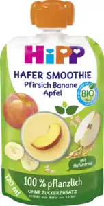HiPP Bio Hafer Smoothie Pfirsich Banane Apfel, 120 ml