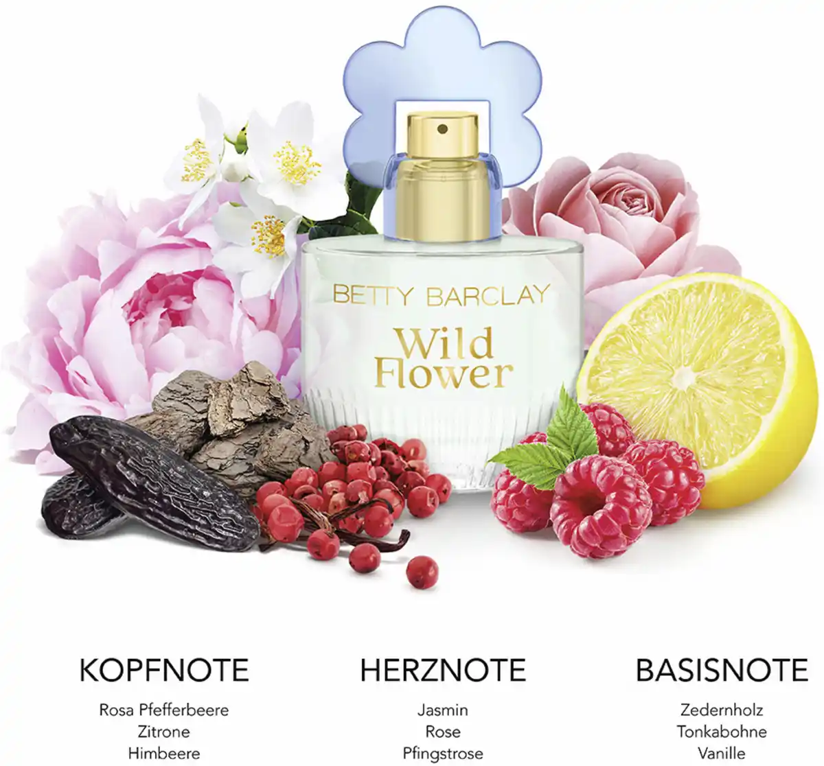 Bild 4 von Betty Barclay Wild Flower, EdP 20ml, 20 ml