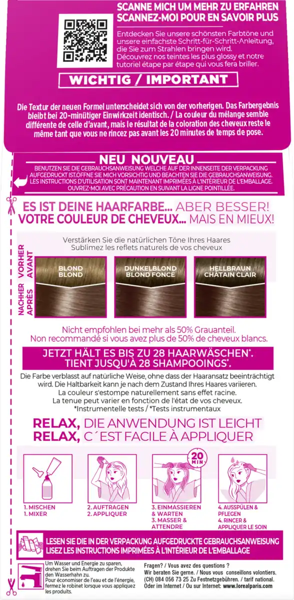 Bild 1 von L’Oréal Paris Casting Creme Gloss Pflegende Intensivtönung 618 Karamell Mocca