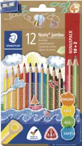 Staedtler Noris jumbo Buntstifte 12er-Pack