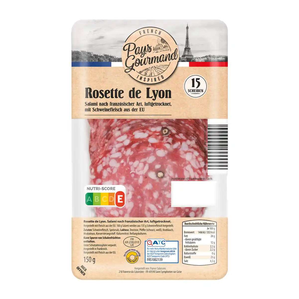 Bild 1 von PAYS GOURMAND Rosette de Lyon