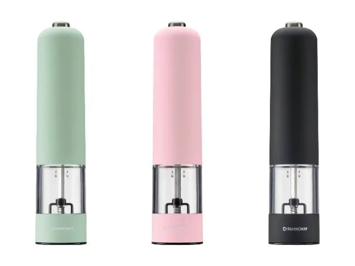 Bild 3 von SILVERCREST® Salz- und Pfeffermühle Pastell elektrisch