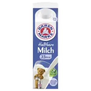 Bärenmarke Die frische Milch 3,8/1,8 % Fett oder H-Milch 3,5/1,5 % Fett