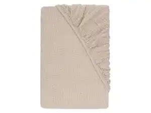LIVARNO® Musselin-Spannbettlaken, 90-100 x 200 cm