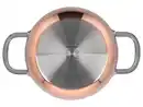 Bild 2 von SILVERCREST® Kupfertopf, Ø 20 cm, Edelstahl mit Kupferbeschichtung