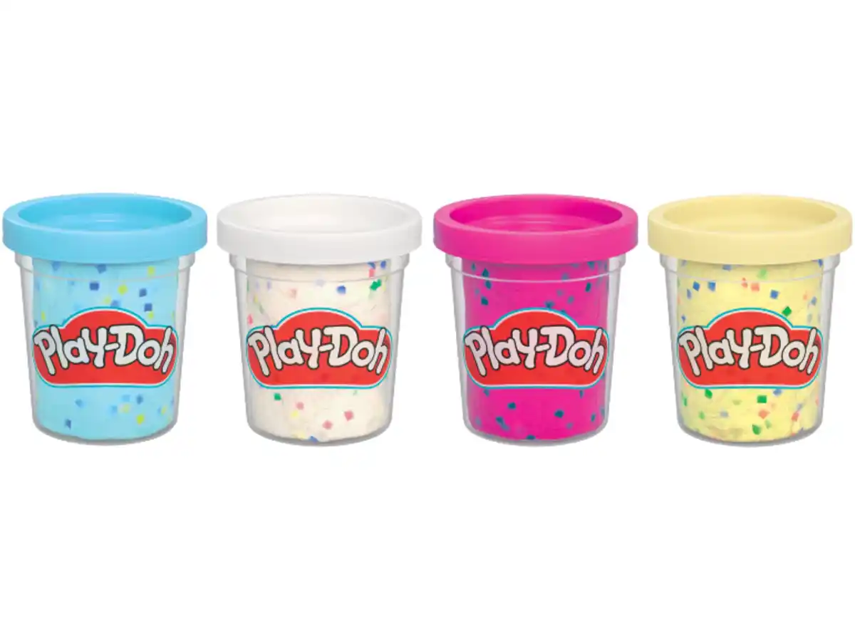 Bild 2 von Play-Doh Play Doh Knete Glitzer Schimmer,  4 St