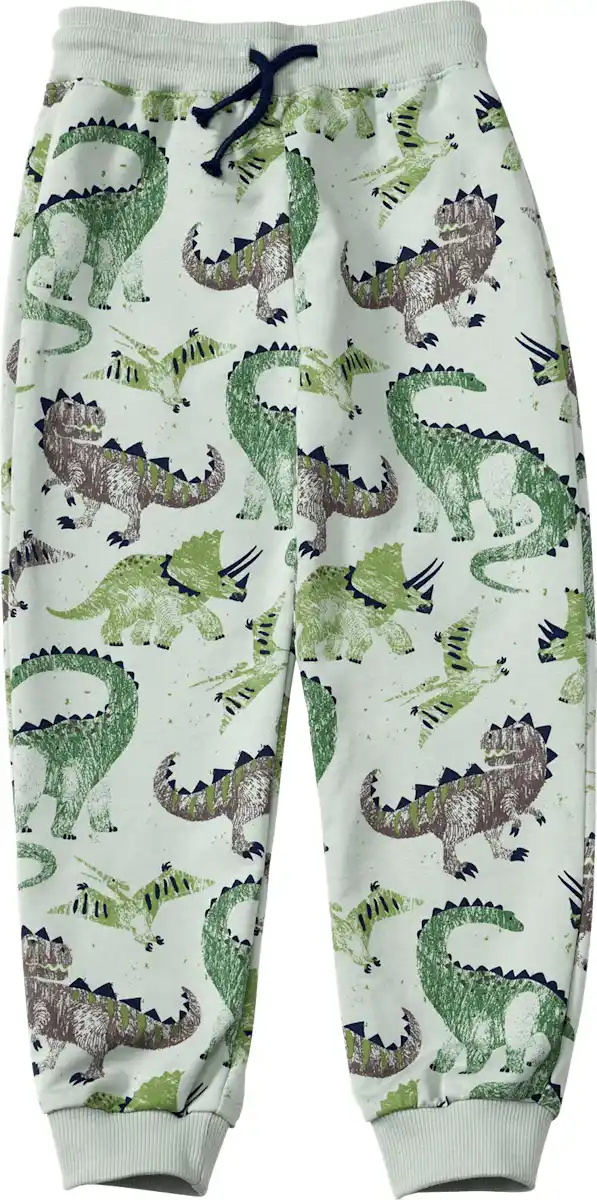 Bild 1 von ALANA Jogginghose mit Dino-Muster, grün, Gr. 92, 1 St