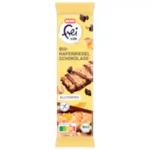 REWE frei von – Bio-Haferriegel Schokolade Glutenfrei*