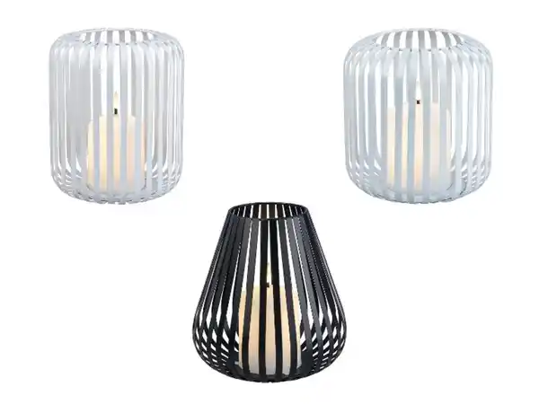 Bild 3 von LIVARNO HOME LED-Kerzenlaterne mit Flackereffekt