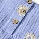 Bild 2 von ALANA Bluse aus Musselin & mit Blumen-Stickerei, lila, Gr. 122, 1 St