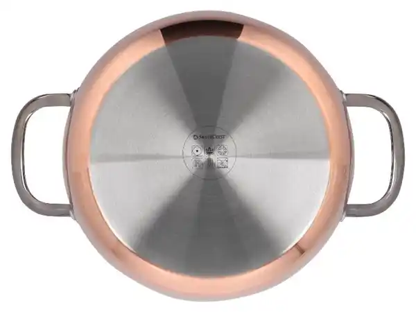 Bild 2 von SILVERCREST® Kupfertopf, Ø 24 cm, Edelstahl mit Kupferbeschichtung