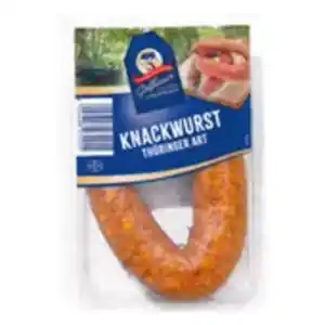Golßener Knackwurst im Ring