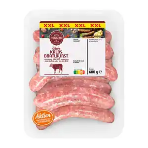 Kalbs-Bratwurst XXL