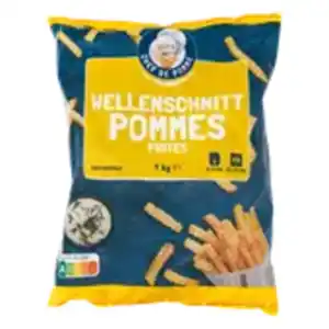 CHEF DE POMME Wellenschnitt Pommes
