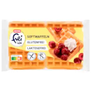 REWE frei von – Softwaffeln Glutenfrei*, Laktosefrei*