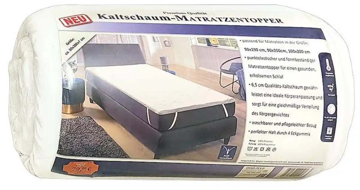 Bild 1 von Kaltschaum-Topper ca. 180 x 200 cm
