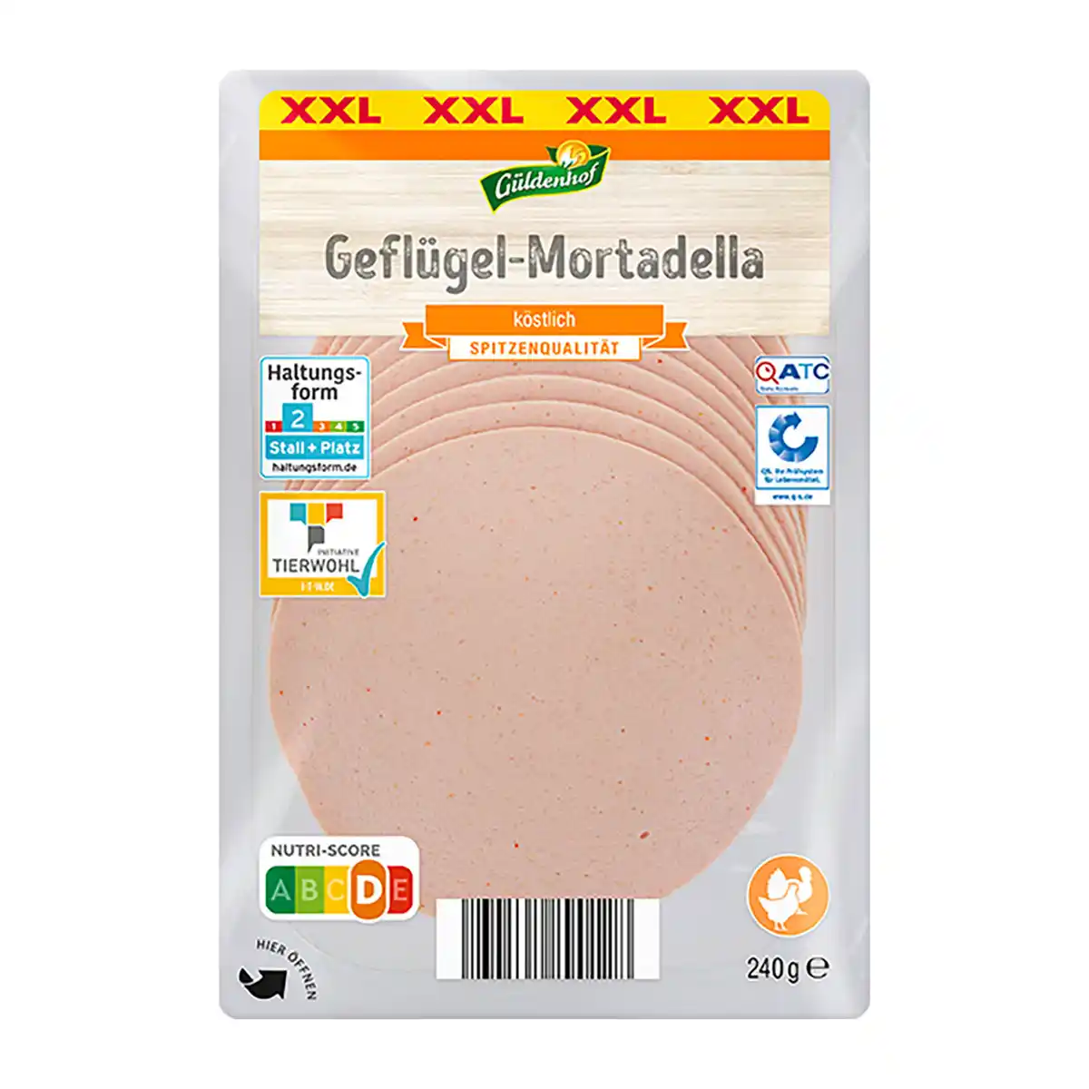 Bild 1 von GÜLDENHOF Geflügel-Mortadella XXL