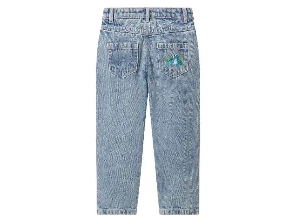 Bild 2 von LUPILU® Kinder Jeans, Relaxed Fit