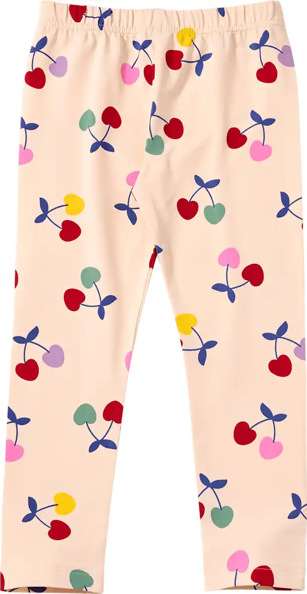 Bild 1 von ALANA Leggings Pro Climate mit Kirschen-Muster, beige, Gr. 110, 1 St