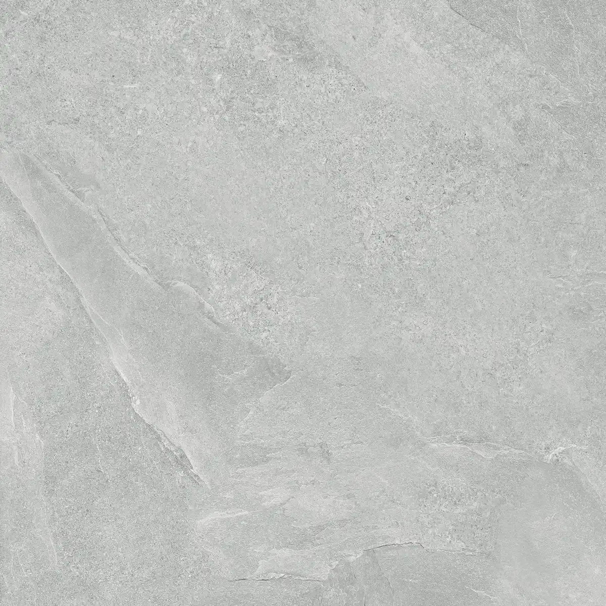 Bild 1 von Terrassenplatte Feinsteinzeug Ash 80 x 80 cm silber matt