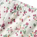 Bild 2 von ALANA Leggings mit Ripp-Struktur & Blumen-Muster, weiß & rosa, Gr. 122, 1 St