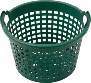 Floraworld Kartoffelkorb Classic 31 L rund grün