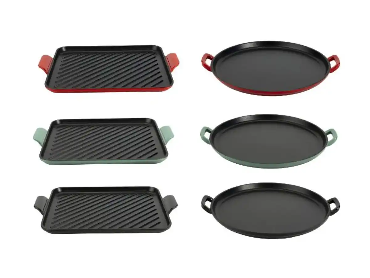 Bild 3 von SILVERCREST® Premium-Gusseisenpizzaplatte \ Premium-Gusseisengrillplatte