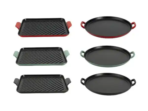 Bild 3 von SILVERCREST® Premium-Gusseisenpizzaplatte \ Premium-Gusseisengrillplatte
